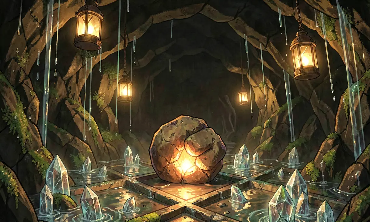 The Earth Mana Stone