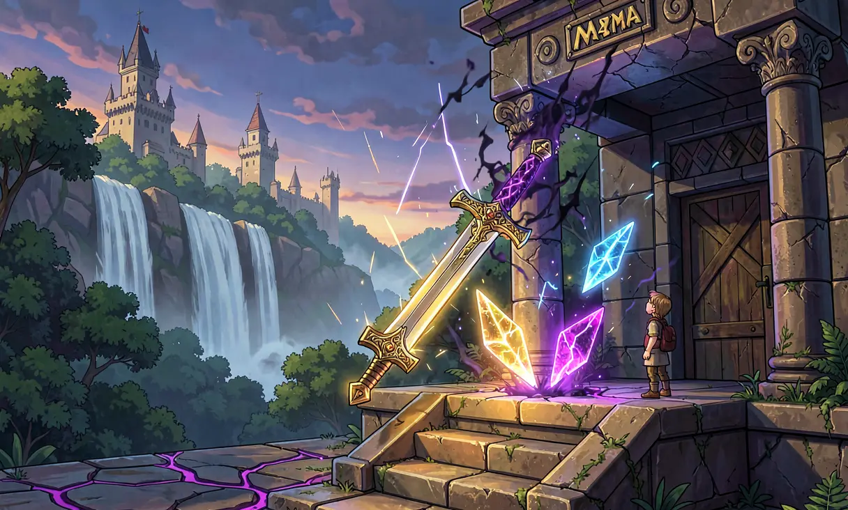 The Mana Sword's Destruction