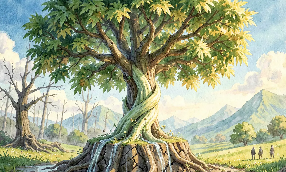 The Mana Tree's Rebirth
