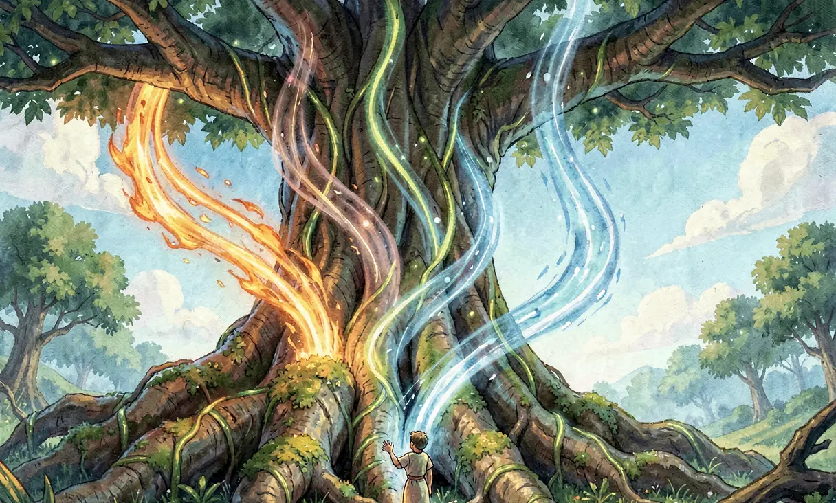 The Mana Tree's Spirits