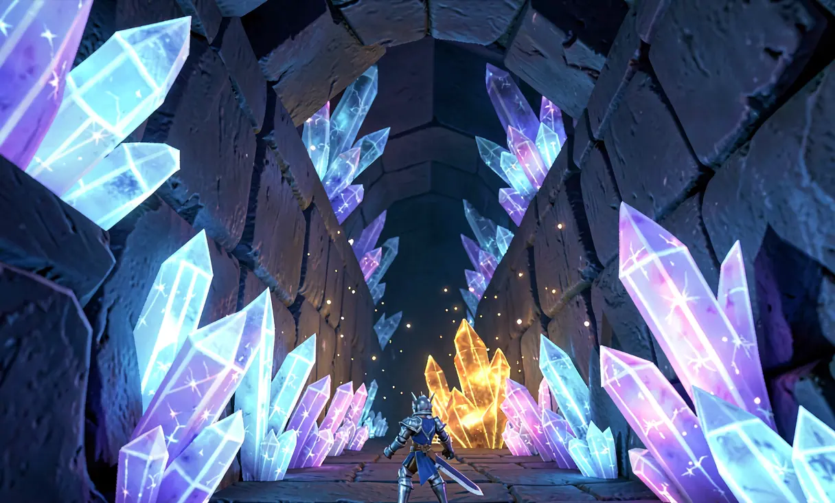 The Crystal Caverns